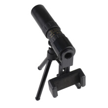 Monoculaire telescoop met 10x-300x vergroting, 40mm lens, telefoonhouder en ministatief, geschikt voor vogelobservatie en concerten.