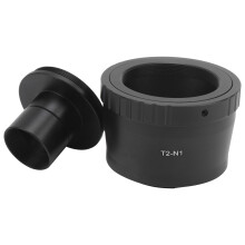 0,965 inch astronomische telescoopbuis T-ring montageadapter compatibel met Nikon N1-vatting camera