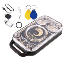 Chameleon V3.0 RFID Chip Emulator Reader 125K 13.56M ID IC Card NFC Duplicator Tag Copyer+UID/CUID Keychain