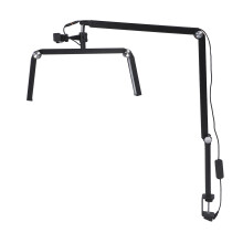 Solas Teicneolaíochta Ingne 30W 3200‑5600K 2400LM Lampa Deisce Manicure 120LED 10 Leibhéal Gile Infhillte Rothlú 360 Céim Breiseán AU