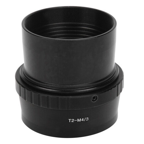 Adaptador de anel de montagem T para telescópio astronômico de 2 polegadas, compatível com câmeras de montagem Olympus M4/3.
