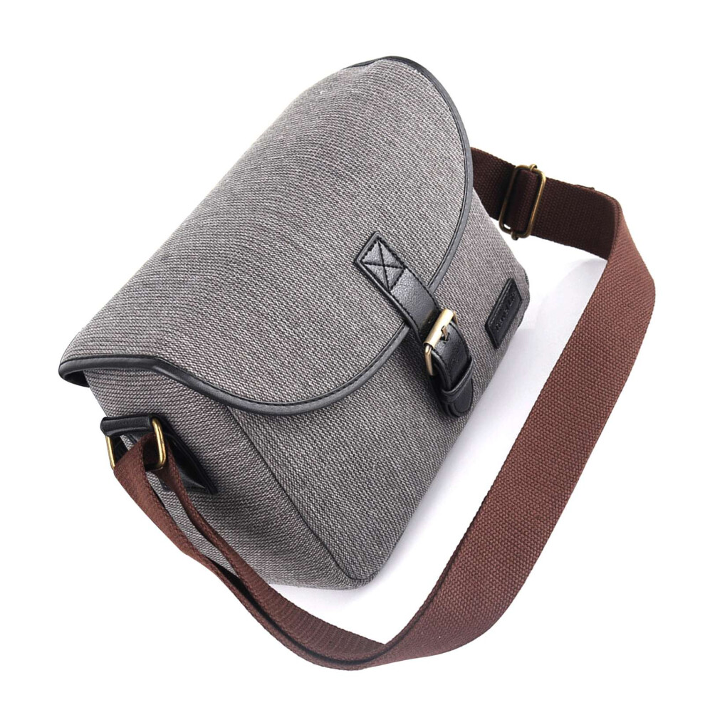 Camera Bag Slr/Dslr Gadget Bag Stylish Shoulder Carrying Bag Photography Accessory Gear Case Flax Material 3601868261458