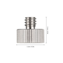 Universele horizontale waterpas met schroefbevestiging en metalen luchtbel, 1/4 inch schroefdraad, zeer nauwkeurige waterpas met ronde luchtbel.