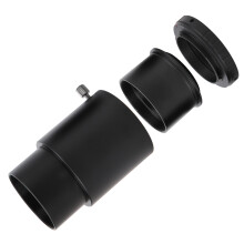 Astronomische telescoop 2 inch 60 mm oculairverlengbuis en compatibel met T2-OM adapterringenset