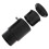 Tubo de extensão para ocular de 2 polegadas (60 mm) para telescópio astronômico e conjunto de anéis adaptadores compatível com T2-OM. 1