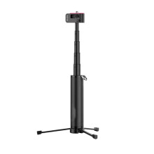 MT98 Invisible Selfie Stick for  X5 X4  Action 4 5 6 Handheld Foldable Tripod 57cm with 1/4 Mount