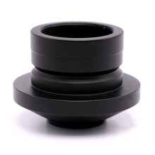 1X Adaptador de Microscópio C-Mount Adaptador de Câmera CCD Diâmetro 38mm Tubo Digital para Câmera de Microscópio para Tubo de TV