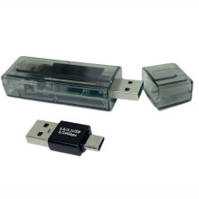 USB-Chain ESP32 Crypto Solo Lottery Lucky Miner Deeply Optimized Upgrade to 300KH/S with USB-A to TypeC Tester