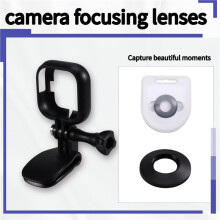 JSR JUNESTCR for GO Ultra 10X Portrait Focusing Mirror Macro Lens Cap Clip Close- Lens Photography Accessories,A