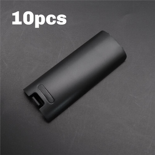 10PCS Battery Cover Replacement Pack for   Remote Controller Back Door for Right Hand Controllers Black 2