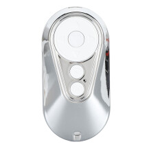 Bluetooth Remote Page Turner Rechargeable Wireless Camera Shutter APP Photo Video Scrolling Clicker Compatible With Smartphones Selfies Silver