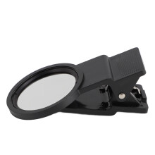 Solar Eclipse Phone Lens Filter Anti Reflection Coating Clip On 42mm / 1.65in Compatible With Single Double Triple Camera Phones