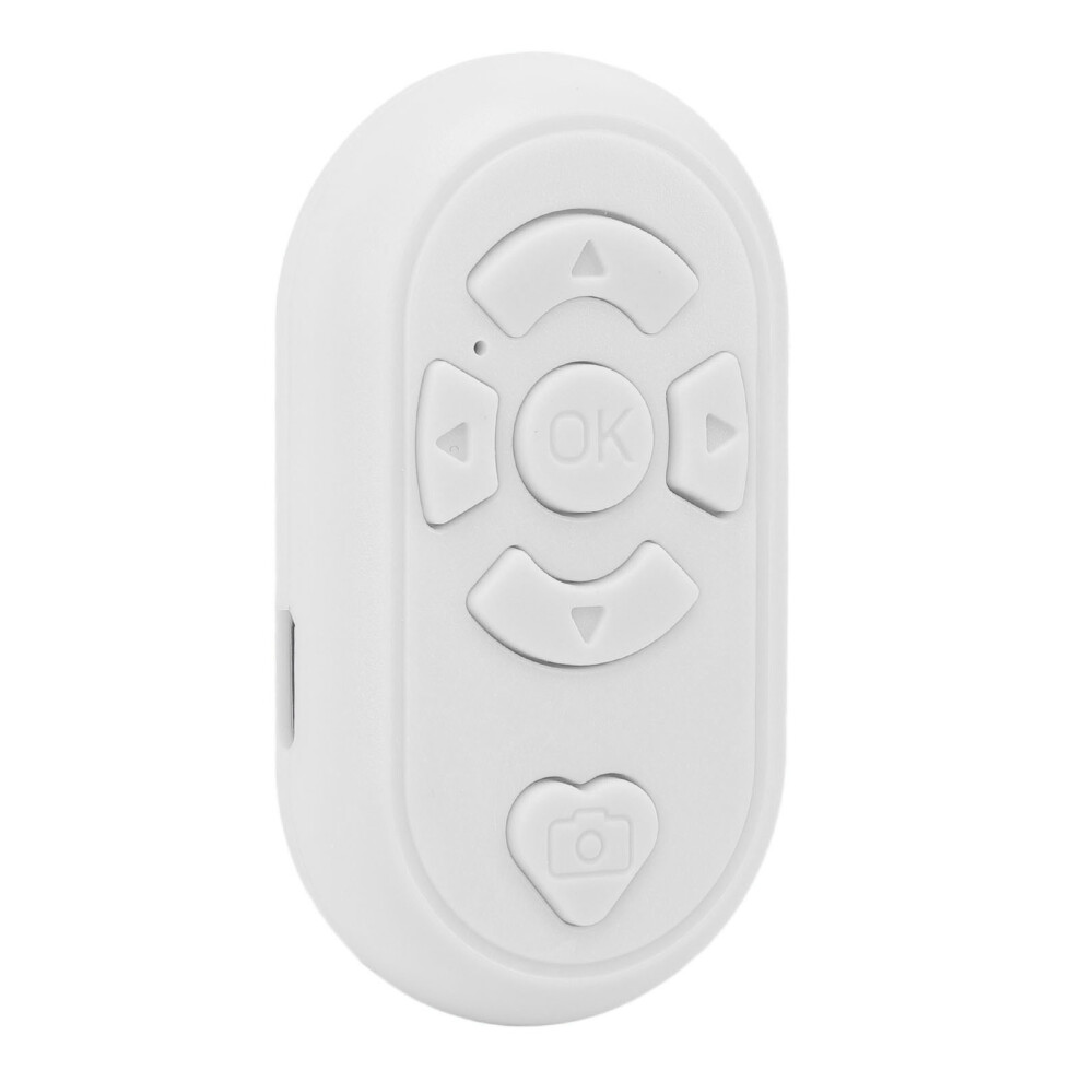 Phone Remote Control 32.8Ft Wireless Bt4.0 Hands Free Type C Charge Remote Shutter Compatible With Selfie Page Turning App White 3242795412447