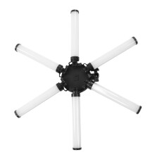 26in LED Star Ring Light 54W 15V 4A 420 LED Beads Detachable Light Bar Fill Light Compatible With Videos Live Teaching 100‑240V EU Plug