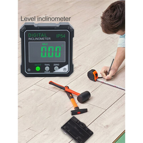 Goniometro Digitale A 360 IP54 con Base Magnetica