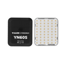 Solas Físe Póca LED YONGNUO YN60S, 5500K, Gile 3 Leibhéal, CRI95+, le haghaidh Grianghrafadóireachta, Físchomhdháil, Vlog, Sruthú Beo