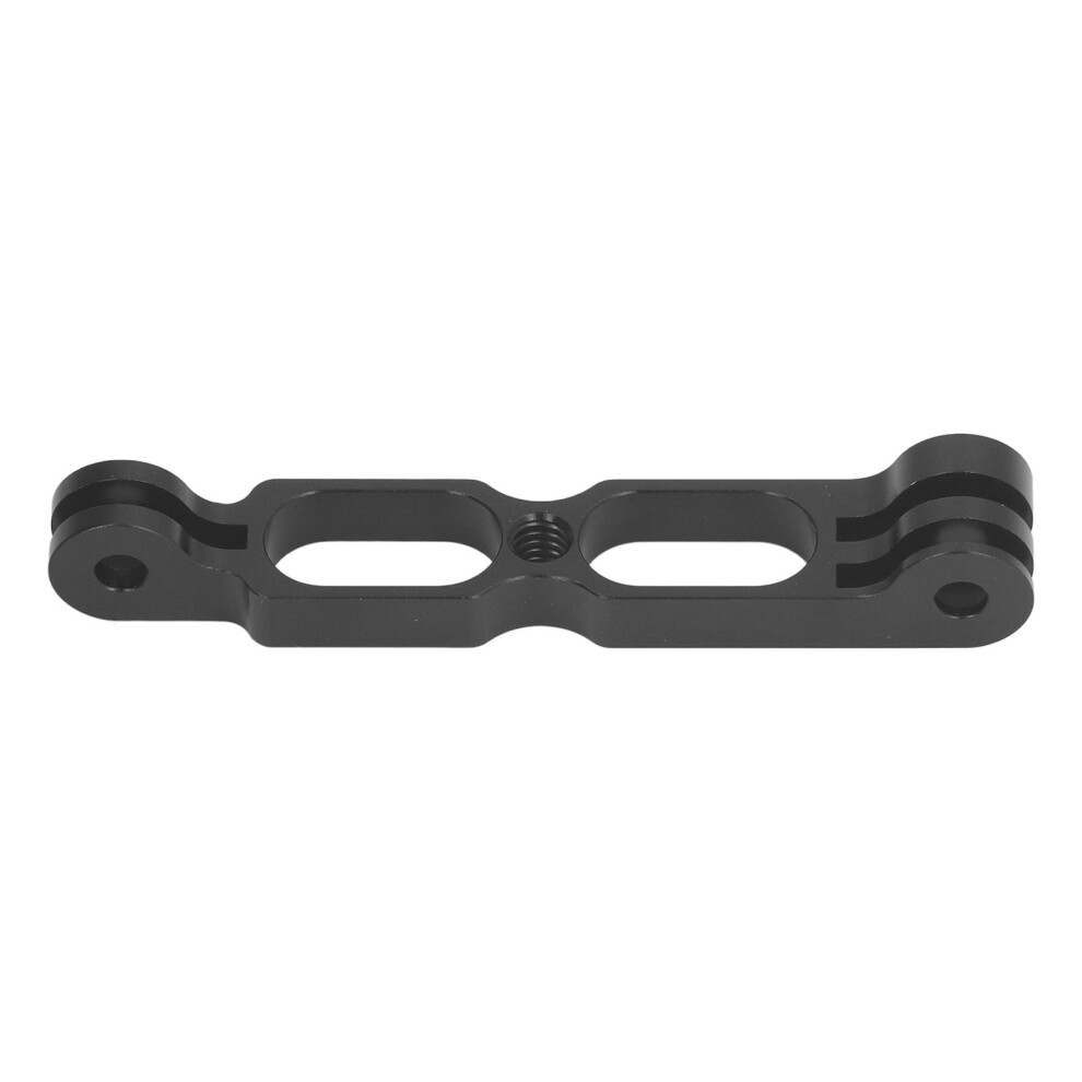 Aluminum Alloy Helmet Extension Arm 100Mm Length 1/4 Inch Threaded Hole For Insta360 X3 One Rs Go 2 One X2 One R One X 3086235062645
