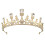 (Type G) Glitrende strass prinsessekrone for brud 5
