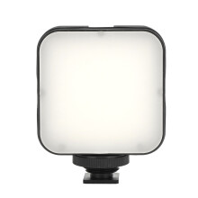 Draagbare invullamp met 49 LED-chips, compatibel met fotografietelefoons, kleurtemperatuur 6500K.