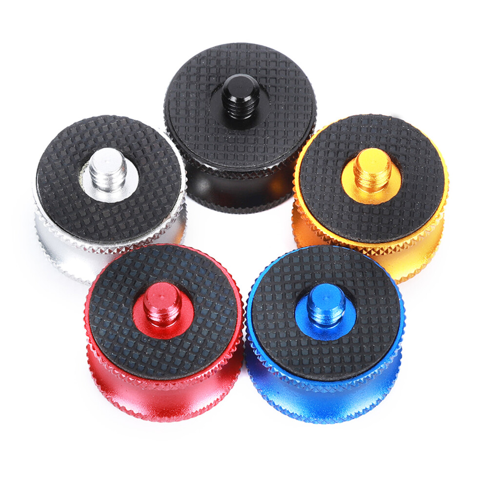 Slr Tripod Unipod Ballhead Accessory Female 3/8'' To Male 1/4'' Aluminium Alloy Conversion Screw Adapter 3536426452170