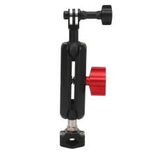 Motorrad-Kamerahalterung für Lenker, multifunktional, verstellbarer Winkel, 360-Drehung, kompatibel mit Action-Kameras.