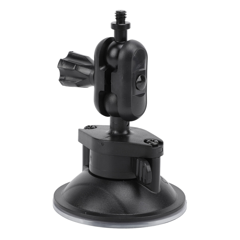 Suction Cup Bracket With 1/4 Inch Screw Dual Ball Head Universal Car Window Windshield Mount Holder Digital Sports Camera 3298623801273