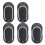for ALUTECH AT-4N Gate Automation Remote Control 433.92MHz Dynamic Code Barrier Keychain Garage Door Transmitter 5pcs 1