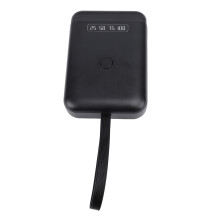 405nm LED UV Hair Extension Light Handheld UV Glue Curing Lamp 5000mAh Battery Rechargeable Hair Extension Tool Compatible With Home Salon Black