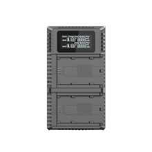 USN4 PRO USB-C Camera Battery Charger LCD HD Display Battery Health Check for  NP-FZ100 Battery for  FX3/A7 III