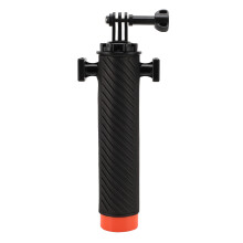 Floating Hand Grip with Double Cold Shoe Port Anti-Slip Quick Release Anti-Loss Lanyard Floating Mount for Osmo Action 4 Osmo Action Osmo Pocket