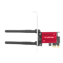 Fenvi WiFi6 PCIe AX900 Network Card  5.4 Dual-Band 2.4G/5.8GHz External Antennas Gaming/PC Adapter for Win10/11