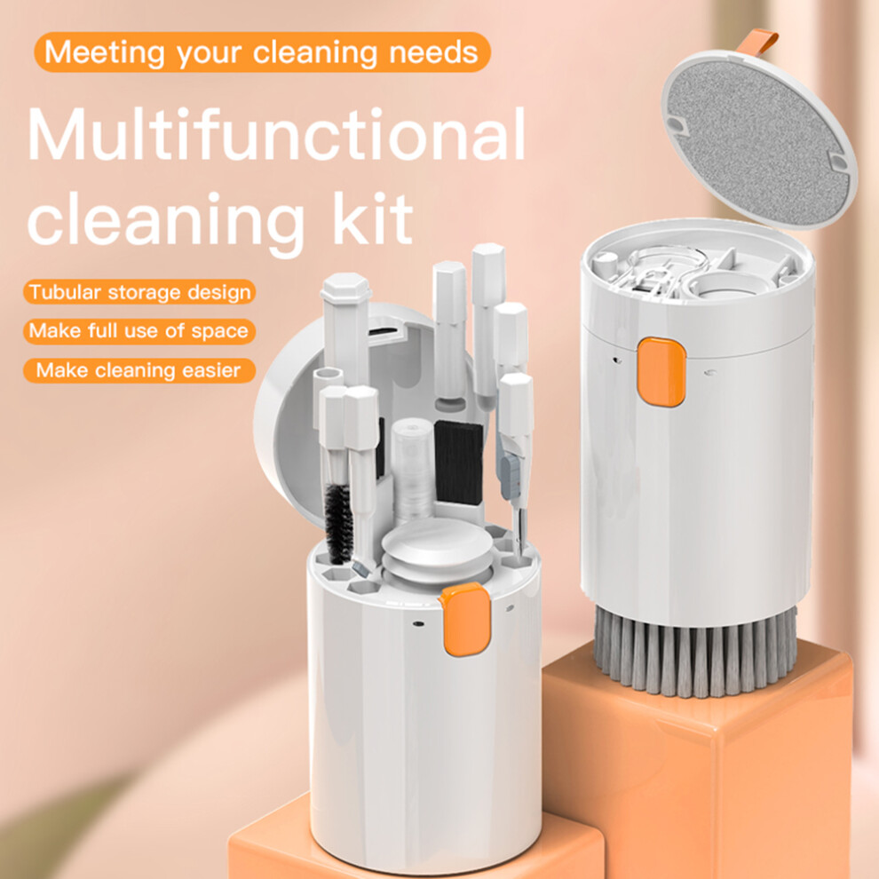 20-In-1 Multifunctional Electronics Cleaning Kit With Storage Box For Cameras Lens Earphones Phones Keyboard Laptop Tablet Pc Monitor 3740670114962