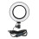 Luz de vídeo LED USB de 6 polegadas com intensidade ajustável, compatível com fotografia, selfies e estúdio ao vivo. 1