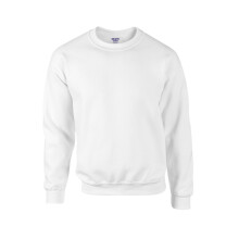 (XL, White) Gildan Unisex Adult DryBlend Crew Neck Sweatshirt