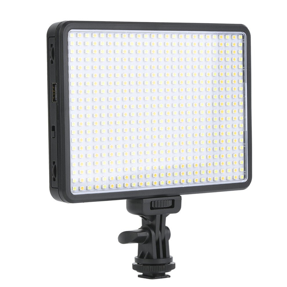 Vbestlife Pad500 Video Led 3200-5600K Stepless Dimmable With Np-F550 Battery Charger Light 3895882920341