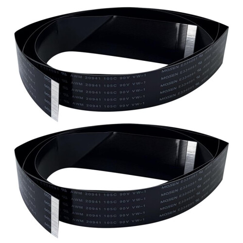 2pack AD5X Touch Screen Cable for Adventurer 5M/5M Pro/AD5X LCD Display Cable Screen FPC Flat Connection Wire