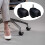2x Heavy Duty Office Chair Wheels Universal Replacement Casters for Conference Gaming Chairs Quiet Rollers 4
