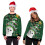 (M)Mens/Womens Ugly Christmas Sweatshirt 3D Unique Hilarious Graphic Pullover Shirt 3