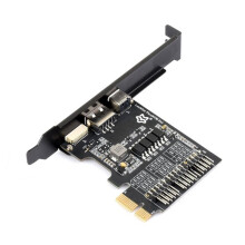 Luckfox PicoKVM Ext Expansion Board, PCIe X1 and Motherboard USB , Works with Luckfox PicoKVM for Remote Power Management