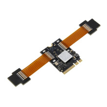 M.2 Wifi to Dual 3.0 Adapter M.2 KEY-A or KEY-E to Extension Cables Connector Adapter JMB582 Chip