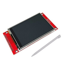 2,8-Tums TFT LCD-Pekskärm, Seriell Portmodul, 240x320 SPI Seriell LED-Skärm med Pekpenna, ILI9341-Drivrutin, Pekskärm