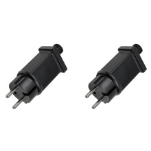 2X 24V 0.3A Plug LED Light Strip Power Supply LED Transformer Plug Adapter IP44 Christmas Lamp Adapter EU PLUG