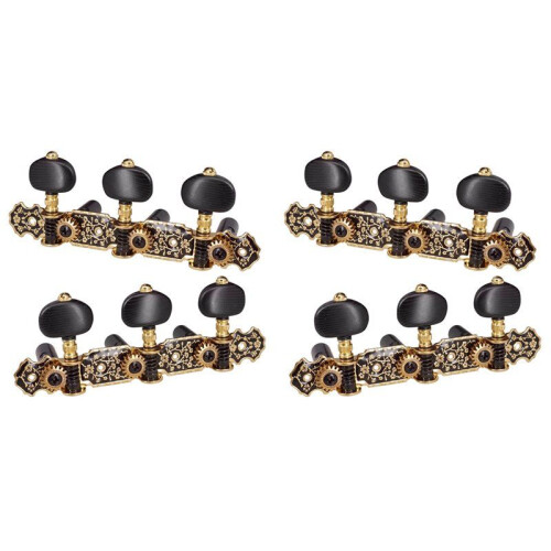2X Guitar Machine Heads Classic Guitar String Tuning Pegs Key 3L3R Guitars Knobs Tuners Keys Part 1