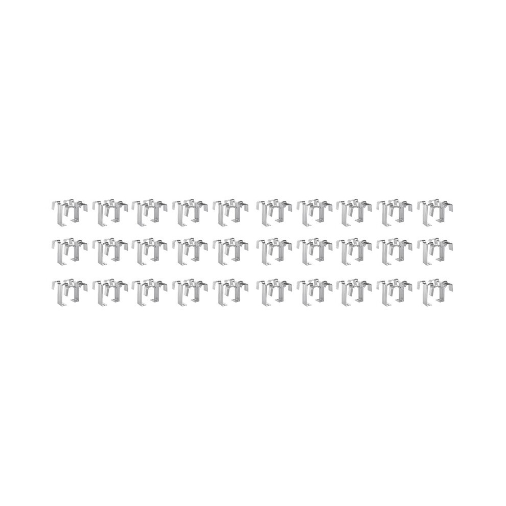 60Pcs Pv Photovoltaic Panel Drainage Buckle Plate Solar Panel Water Drain Clip For Solar Panel Draining 35Mm 4711459446009