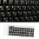 (B) Arabic Keyboard Stickers For Any Laptop Computer Pc Desktop Notebook With Letter 5