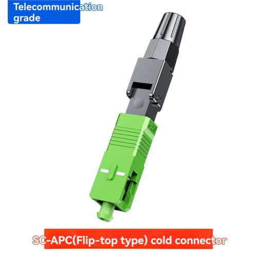 10 Pcs FTTH SC APC Optical Fiber Cable Quick Connector Fast Cold Connection Adapter for CATV Network Installation 2