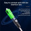 10 Pcs FTTH SC APC Optical Fiber Cable Quick Connector Fast Cold Connection Adapter for CATV Network Installation 4