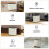 Homcom (Cream) 8L Hanging Kitchen Bin, Rubbish bin w/ Stay-Open Lid for Under Sink 7