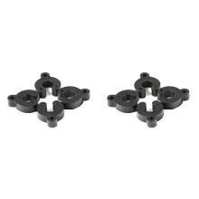 2X Kit D'Entretoises de Bras Supérieur Avant en Plastique pour Camion Radiocommandé 1/5 HPI Rofun Baha Rovan Baja 5B 5T 5SC.