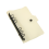 Carnet de notes en PVC, couverture intérieure, pochette à feuilles mobiles, couleur, pour notes et notes. 3